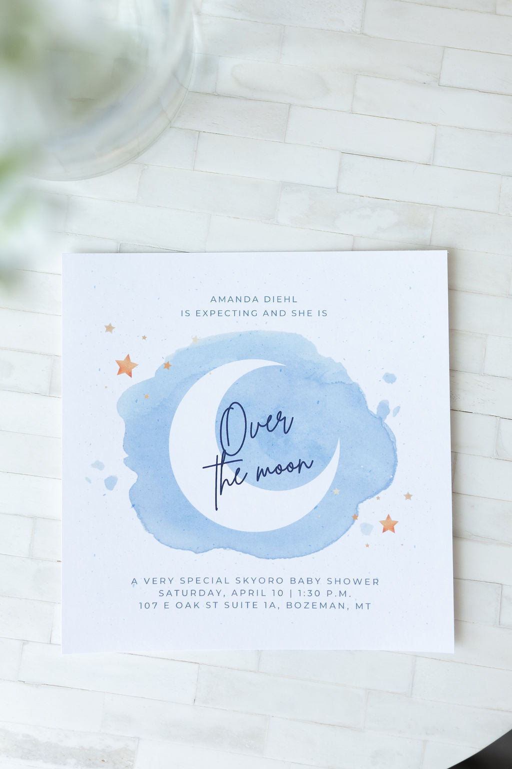 A Magical "Over The Moon" Baby Shower